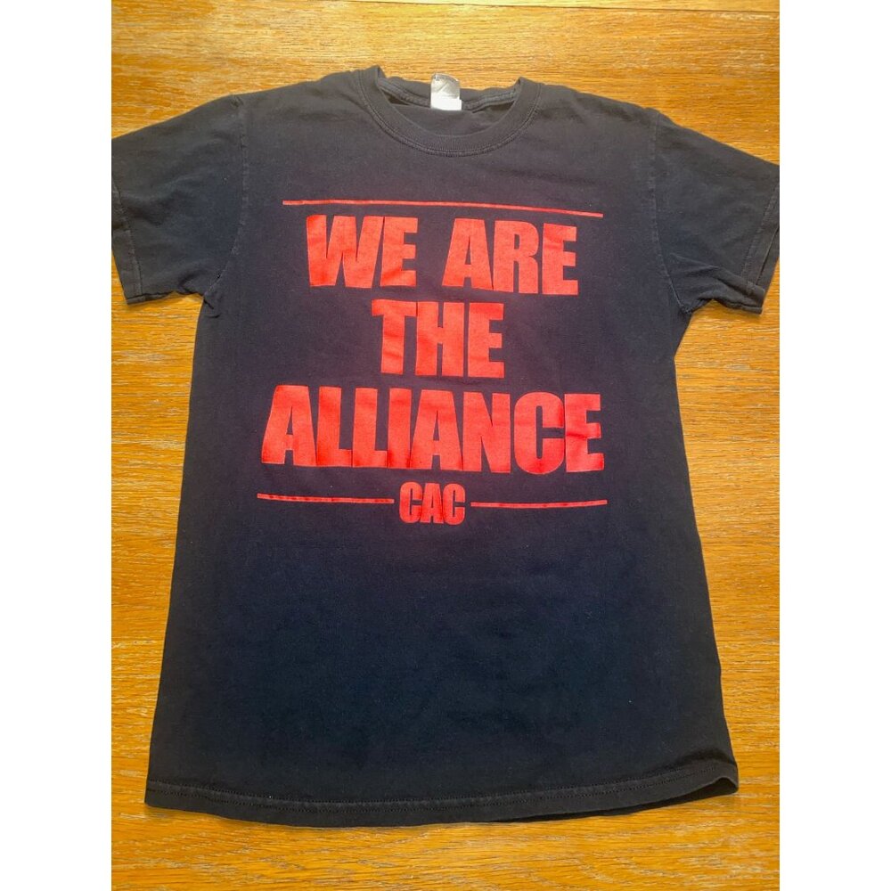 Black "We Are The Alliance" CAC T-Shirt